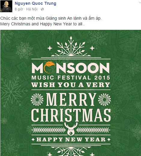 Sao Việt gửi tới fan lời chúc Giáng sinh ý nghĩa 