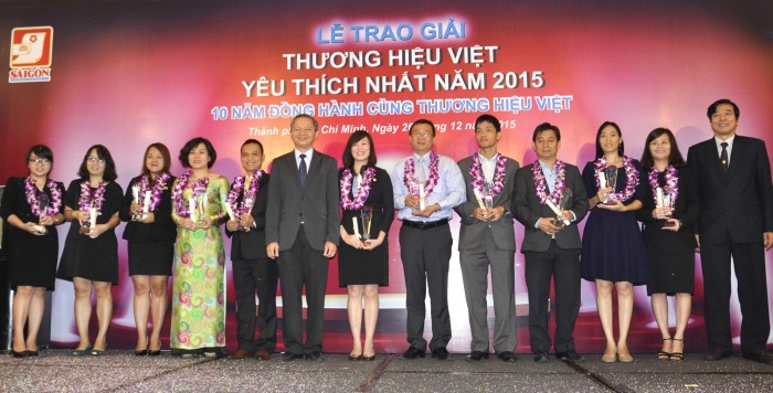Saigon Co.op đón nhận giải Thương hiệu Vàng