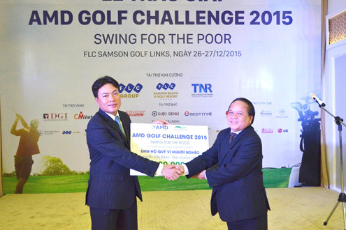 Kết thúc thành công giải AMD Golf Challenge 2015 - Swing for the Poor