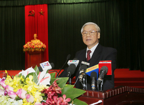 Tổng Bí thư thăm, làm việc với Bộ Tư lệnh Thủ đô Hà Nội 