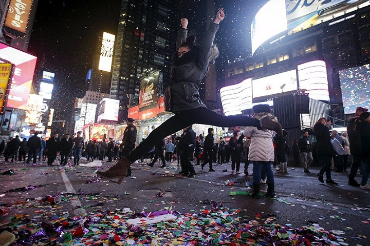 Nhìn lại những khoảnh khắc đón năm mới đầy ấn tượng trên thế giới