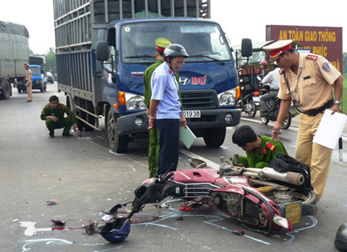 Ba ngày đầu năm, 65 người thiệt mạng trong 124 vụ tai nạn giao thông