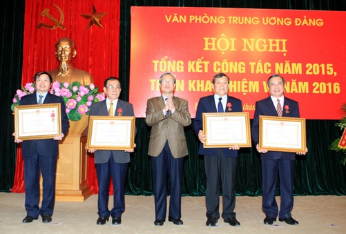 Văn phòng Trung ương Đảng triển khai nhiệm vụ năm 2016 