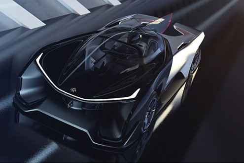Chiếc siêu xe chạy bằng động cơ điện như phim viễn tưởng