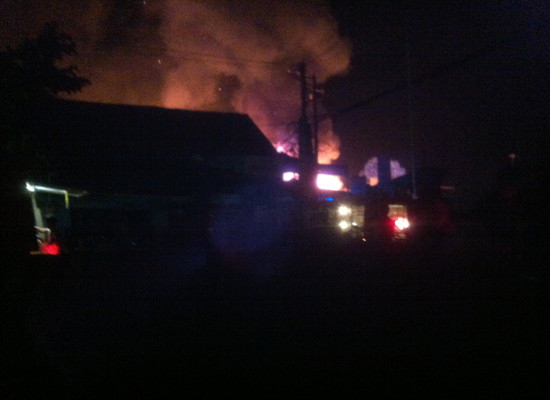 Đồng Tháp: Cháy lớn lúc nửa đêm trong chợ Tân Tịch