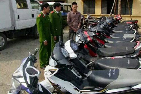 Quảng Bình: Bắt giữ đối tượng trộm cắp hàng chục xe máy