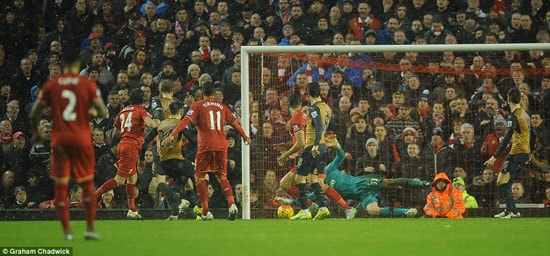 Cận cảnh Liverpool 3-3 Arsenal: Rượt đuổi nghẹt thở