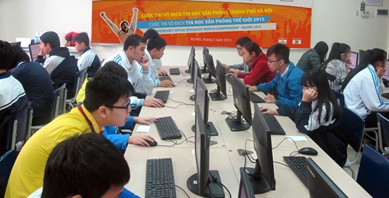 Hà Nội phát động Cuộc thi Tin học Văn phòng thế giới lần thứ 7 