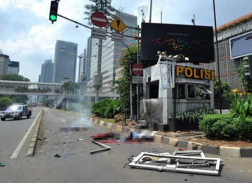 Indonesia bắt giữ 3 nghi can trong vụ đánh bom liên hoàn 