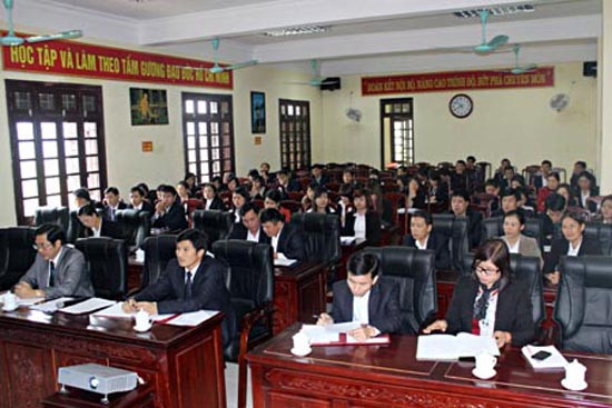 TAND hai cấp tỉnh Lạng Sơn đẩy mạnh cải cách hành chính tư pháp 