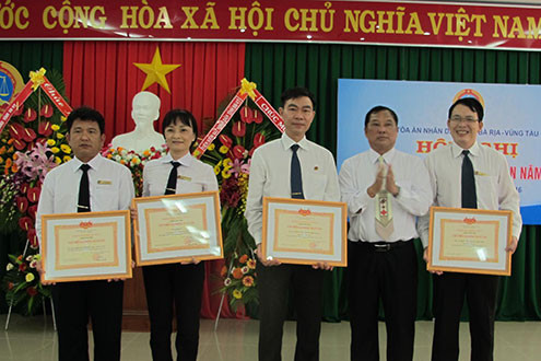 TAND tỉnh Bà Rịa–Vũng Tàu tổ chức Hội nghị triển khai công tác năm 2016