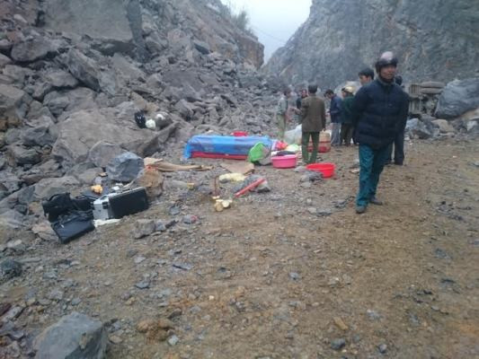 Vụ sập mỏ đá tại Thanh Hóa: 5 người đã tử vong