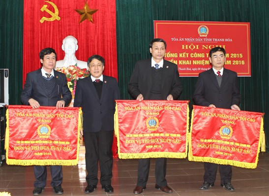 TAND tỉnh Thanh Hóa: Hoàn thành tốt công tác chuyên môn, tích cực tham gia hoạt động xã hội 