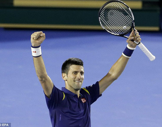 Đánh bại Federer, Novak Djokovic vào chung kết Australian Open