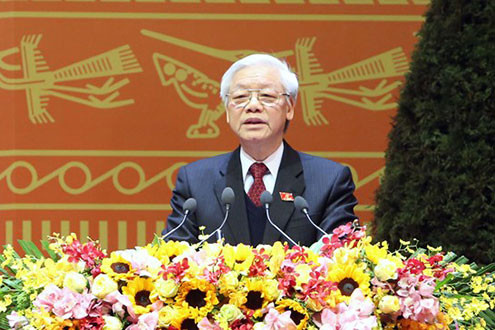 Toàn văn diễn văn bế mạc Đại hội XII của Tổng Bí thư Nguyễn Phú Trọng 