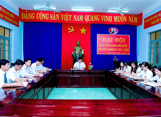 TAND huyện Chư Sê, Gia Lai: Giải quyết án đạt tỷ lệ cao 