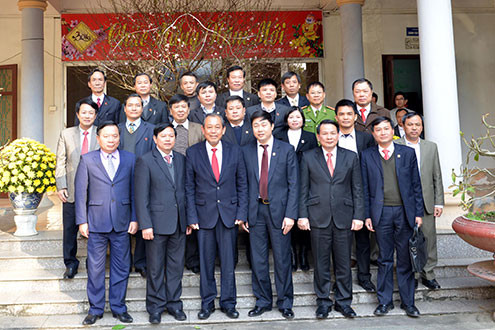 Trao quyết định bổ nhiệm Chánh án TAND tỉnh Ninh Bình