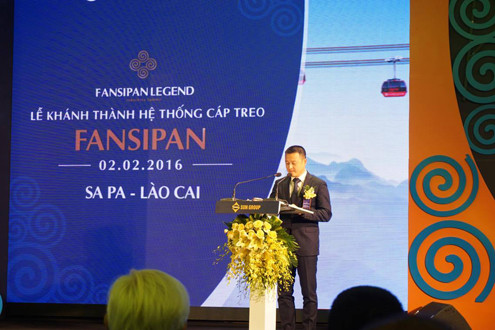 Khánh thành cáp treo đạt 2 kỷ lục Guinness thế giới Fansipan SaPa