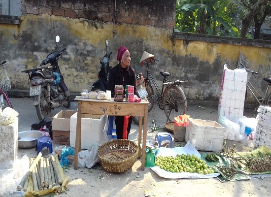 Chợ quê ngày Tết