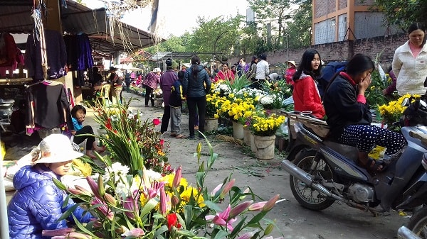 Chợ quê ngày Tết