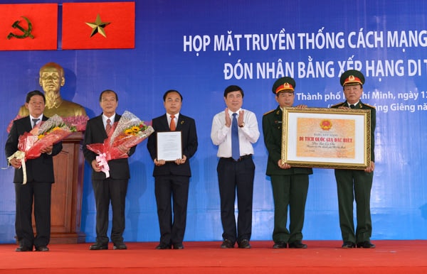 Họp mặt truyền thống cách mạng Sài Gòn - Chợ Lớn - Gia Định