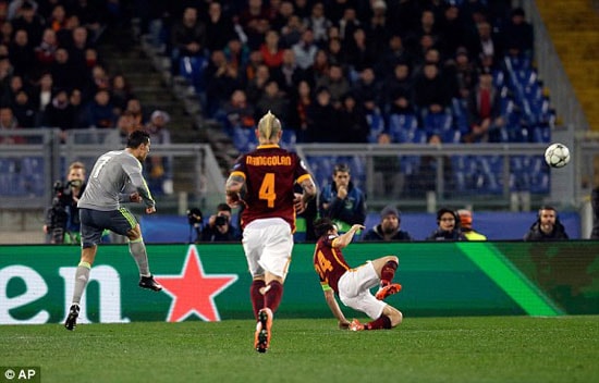 AS Roma 0-2 Real Madrid: Cứu tinh Ronaldo