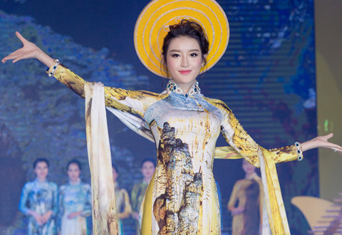 Á hậu Huyền My sẽ biểu diễn áo dài  tại Asia Park - Đà Nẵng