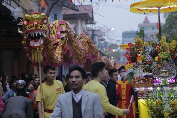 Tưng bừng lễ hội rước 