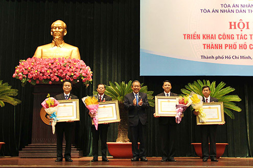 TAND hai cấp TP Hồ Chí Minh triển khai công tác năm 2016