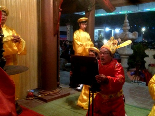 Khai ấn đền Trần tại Thanh Hóa
