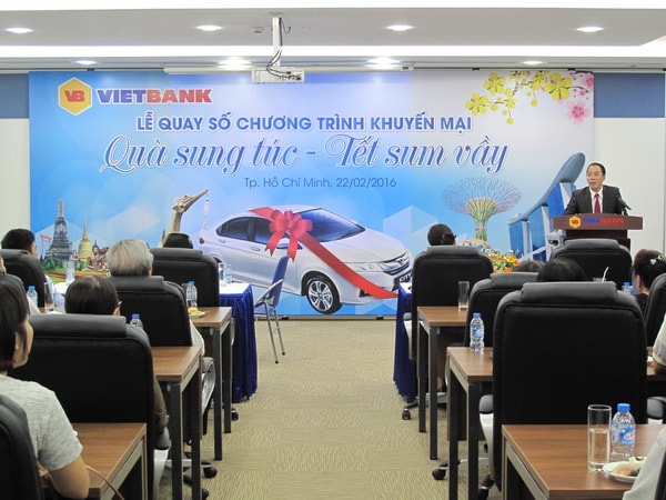 VietBank đã tìm ra khách hàng trúng xe ô tô Honda City