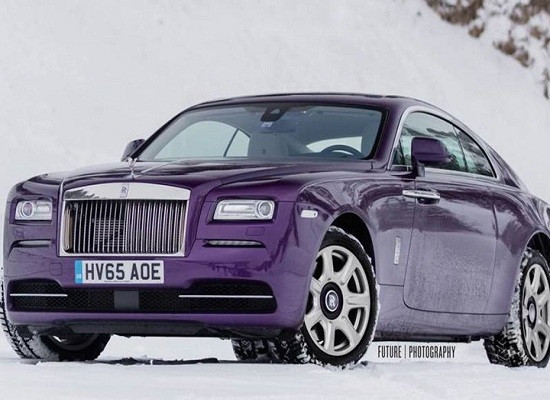 Ngắm Rolls-Royce Wraith độ màu tím độc nhất thế giới