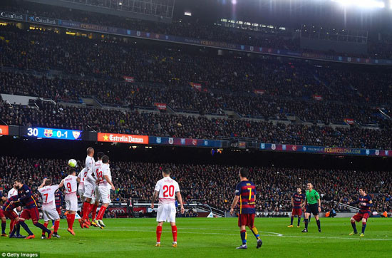 Thắng Sevilla, Barca hất Real ra khỏi cuộc đua vô địch