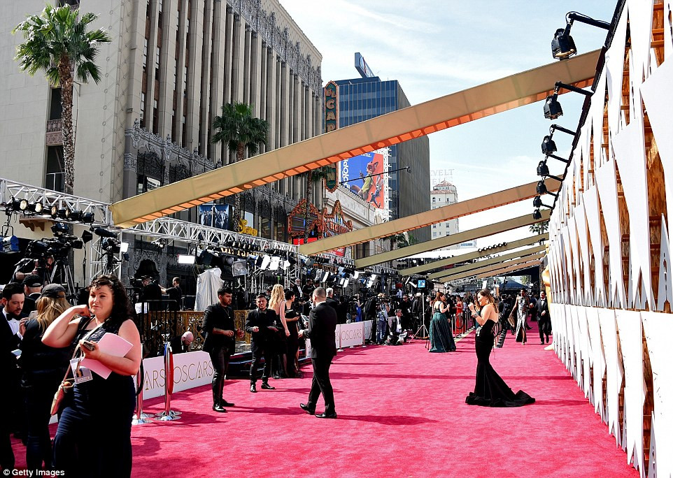 Dàn sao đầu tiên đổ bộ thảm đỏ Oscars 2016