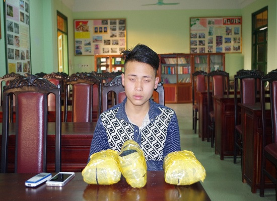 Bắt đối tượng vận chuyển 3kg ma túy từ Trung Quốc về Việt Nam