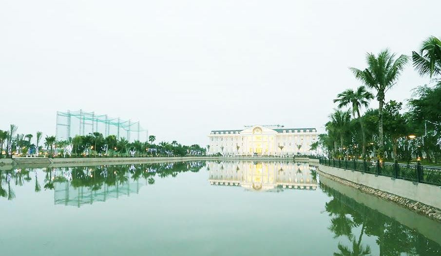 Vĩnh Phúc: Biểu diễn pháo hoa khánh thành FLC Vĩnh Thịnh Resort