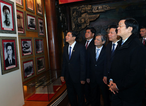 Chủ tịch nước Trương Tấn Sang thăm và làm việc tại Bắc Ninh 