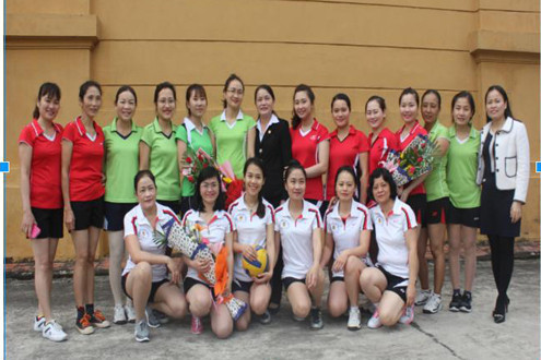 TAND tỉnh Quảng Bình tổ chức giải bóng chuyền nữ chào mừng ngày 8/3
