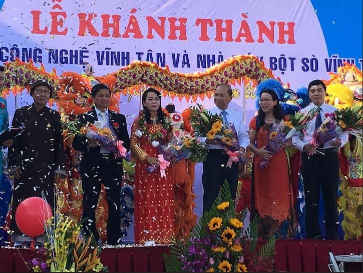 Khánh thành nhà máy công nghệ Vĩnh Tân