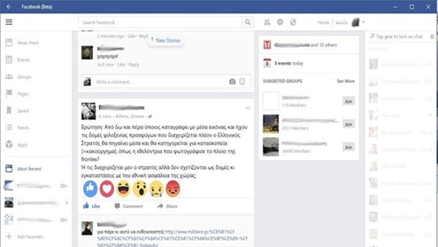 Facebook bắt đầu triển khai Reactions đến nền tảng Windows