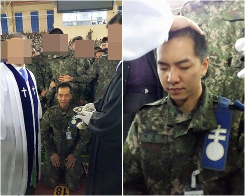 Lee Seung Gi lộ nhược điểm hói đầu trong quân ngũ