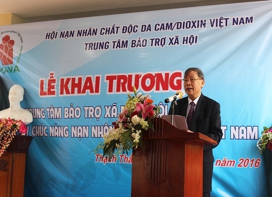 Khai trương Trung tâm Bảo trợ xã hội cho nạn nhân chất độc da cam 