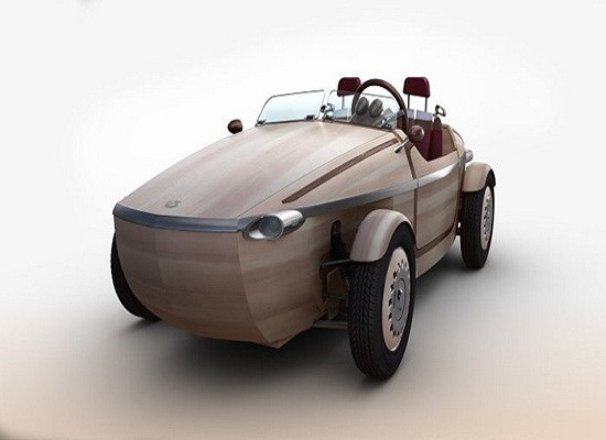 Toyota cho ra đời chiếc xe bằng gỗ quý