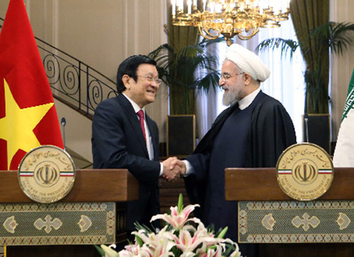 Việt Nam - Iran thúc đẩy  hợp tác trên nhiều lĩnh vực