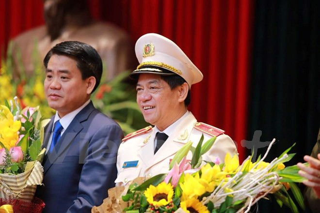 Thiếu tướng Đoàn Duy Khương nhận quyết định làm Giám đốc Công an Hà Nội