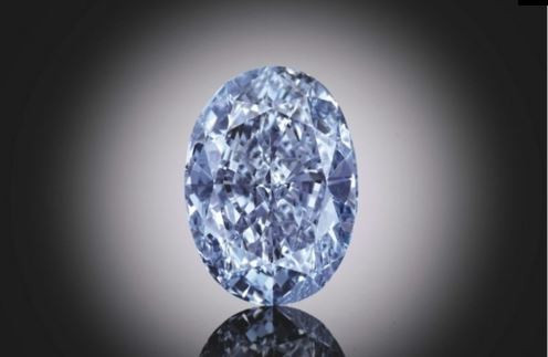 Bán đấu giá viên kim cương xanh lớn nhất tại Trung Quốc