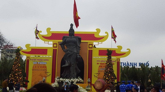 Hải Phòng: Lễ hội truyền thống Nữ tướng Lê Chân 2016