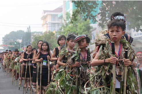 Nét độc đáo, mới lạ tại Lễ hội đường phố ở Tây Nguyên