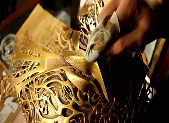 Ngắm nhìn “Hoàng kim giáp” tuyệt đẹp được làm từ công nghệ in 3D 