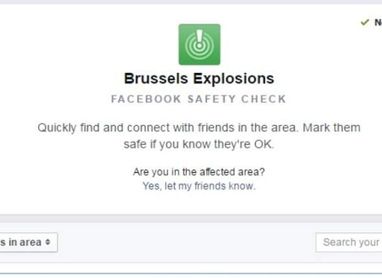Facebook tiếp tục kích hoạt tính năng “kiểm tra an toàn” sau vụ tấn công khủng bố tại Bỉ